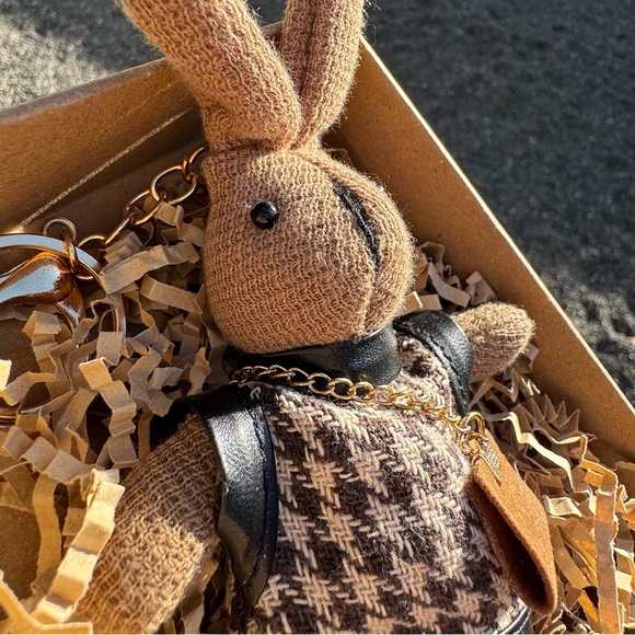 Sticky Zoo chic bunny purse charm/bag charm/keychain - Picture 5 of 8